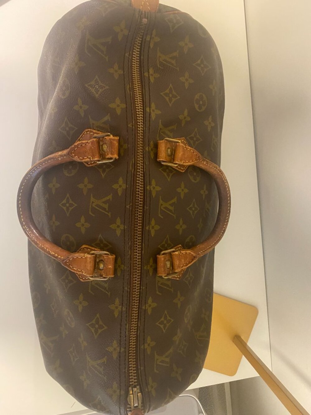 Authentic Louis Vuitton Monogram Speedy 40 Vintage Hand Bag Brown - Picture 13 of 17